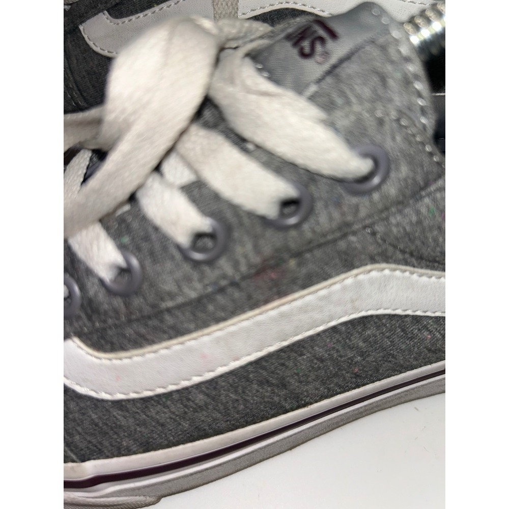 Vans Ward Low Top Heathered Grey Jersey Skate Shoes Womens 9 Mens 7.5 - Picture 5 of 11